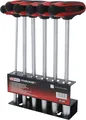 Produktbild: KS Tools KS 159 Tools 158.5 CHROMEplus T-Griff-Nussschraubendreher-Satz, 6-tlg., 6-14mm