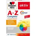 Produktbild: DOPPELHERZ A-Z Depot Tabletten, 60 St PZN 00263449