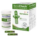 Produktbild: BeneCheck Harnsäure-Teststreifen BK-U1 25 Stück, Gicht Behandlung 25-St.