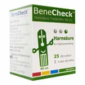Produktbild: Benecheck Harnsäure-Teststreifen BK-U1 · 1X25 St · PZN 13906328 3032297