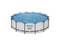Produktbild: Bestway® Steel Pro MAX™ Frame Pool Komplett-Set mit Filterpumpe Ø 427 x 107 cm, lichtgrau, rund