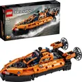 Produktbild: LEGO 42120 Technic Luftkissenboot für Rettungseinsätze - Flugzeug, 2-in-1 Spielzeug aus Bausteinen, Geschenk für Mädchen und Jungen ab 8 Jahren - Orange/Schwarz
