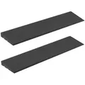 Produktbild: TRUTZHOLM Auffahrrampe 2er Set Gummi Höhe 45 mm Länge 1000 mm Bordsteinrampe Auffahrrampe (2er Set, 2-St), Integrierte Drainage, geringes Gewicht, flexible Nutzung schwarz