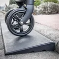 Produktbild: Bordsteinrampe Rollstuhlrampe Türschwellenrampe 100 x 25 x 4,5 cm Schwellenrampe