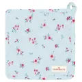 Produktbild: Greengate Topflappen SILA PALE BLUE Blau Blumen 2er Set Baumwolle