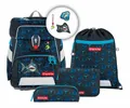 Produktbild: Step by Step Space Shine Schulranzen-Set 5-teilig Shark Dexter dunkelblau Neu