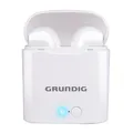 Produktbild: Grundig Bluetooth Kopfhörer – In Ear Earbuds 400 mAh – Ohrhörer mit 2 Stunden Wiedergabezeit – Kabellose Kopfhörer für freihändiges Telefonieren – inkl. Ladeetui USB-C-Ladekabel