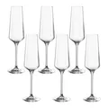 Produktbild: Leonardo Puccini Sektglas 280ml H26xB7,2 6er Set Sektgläser Sekt Glas klar