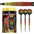 Produktbild: WINMAU Firestorm Flame 21 Gramm Professionelles Wolfram-Dart-Set mit Flights und Schäften (Shafts)