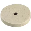 Produktbild: 1 Polierfilzscheibe Bohr=10mm Ø75x10mm - 2130000 - Wolfcraft