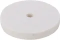 Produktbild: Wolfcraft Polierfeile Wolfcraft Polierfilzscheibe 75 x 10 mm