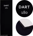 Produktbild: Dart Darts Teppich Target Oche Matte Steeldart Dartpfeile Dartboard Zubehör Dartteppich Abwurflinie Schutz Gummi Dartscheibe 237 x 80 cm Schwarz Weiß Kingpower