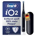 Produktbild: Oral-B iO Series 2 Elektrische Zahnbürste/Electric Toothbrush, 1 Aufsteckbürste, 3 Putzmodi für Zahnpflege, Magnet-Technologie, Reise-Etui, Designed by Braun, Night Black