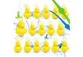 Produktbild: AMLI Spielzeug-Gartenset Entenangeln 16x Gelbe Enten inkl. 2 Angeln, Plastikente Öse Angelspiel Kinder
