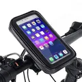 Produktbild: Fahrrad Halterung 360° Motorrad Halter Smartphone Handy Tasche Halter Universal