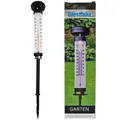 Produktbild: Garten Solar Thermometer Außenthermometer Gartenthermometer Beleuchtet Sensor