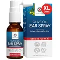 Produktbild: Medi Grade Olivenöl Spray Ohrenschmalz Entferner Spray bei Verstopften Ohren, 20 ml – 100% Natürliches, Weicht Verhärtetes Ohrenschmalz auf und Ablagerungen – Über 50 Effektive Ohrenreinigung Spray