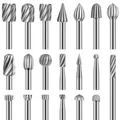Produktbild: Holzschnitzerei Bohrer Set 20 Stück Holzarbeiten Gravieren Bohren 3mm HSS