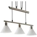Produktbild: Trio Pendelleuchte Stamina Chrom, Alu, Nickel, Stahl Silber 67 cm