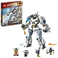 Produktbild: LEGO Ninjago Zane's Titan Ninja Mech 71738 Spielzeugbausteine Geschenk Ninja ...