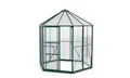Produktbild: Vitavia Pavillon, Gewächshaus, Juno 4500 in grün , Kombiverglasung,  Fundament