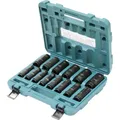 Produktbild: Makita E-16586 Schlagnuss-Set metrisch 1/2 E-16586