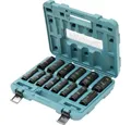 Produktbild: Makita Steckschlüssel Schlagn-Set 14tlg. 1/2″ Im.Blk E-16586