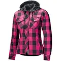 Produktbild: Held Lumberjack II Damen Motorrad Textiljacke, schwarz-pink, Größe S