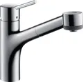 Produktbild: hansgrohe Einhebel-Küchenmischer TALIS S DN 15, mit Ausziehbrause chrom 32841000