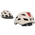 Produktbild: Fahrradhelm FISCHER Urban Plus Dallas L/XL Radhelm Licht Kopfumfang 58-61 beige