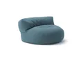 Produktbild: Lumaland Sitzsack Round Sofa Sitzkissen Bean Bag Couch Lounge, inkl. Rückenlehne In-& Outdoor 90x90x50cm