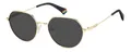 Produktbild: Polaroid PLD 6236/S/X GOLD BLACK/ GREY Polar 54/18/145 Unisex Sonnenbrillen