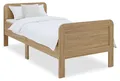 Produktbild: Homestyle4u Komfortbett 100x200, Seniorenbett, Komforthöhe Holz extra hoch