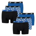 Produktbild: PUMA Herren Unterhosen Shorts Promo Boxer 6er Pack, Farbe:Mehrfarbig, Größe:S, Artikel:-002 Blue Combo