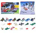 Produktbild: Majorette Auto Adventskalender 2025 für Kinder ab 5 Jahre - Weihnachtskalender mit 8 Spielzeugautos aus Metall und 16 Zubehör-Teilen - 24 Fenster mit Spielzeug-Befüllung inkl. Spielfläche