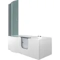 Produktbild: AcquaVapore Seniorendusche und Wanne mit Whirlpool S12D-AIR-R Dusche 85x170