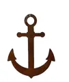 Produktbild: Deko-Impression Wanddekoobjekt Stabiler Anker maritime Wand-Deko Eisen massiv Rost Meer Küste 30 cm (1 St)