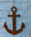 Produktbild: Stabiler Anker maritime Wand-Deko Eisen massiv Rost Meer Küste 30 cm