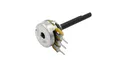 Produktbild: OMEG Drehpotentiometer 4mm stehend, linear 220 Ohm 4023392950506