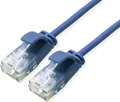 Produktbild: ROLINE UTP DataCenter Patchkabel Cat.6A (Class EA), LSOH, slim, blau, 2 m