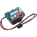 Produktbild: LRP XTEC RX - pack Hump 2/3A NiMH - JR - 6.0V - 1600mAh - Schwarz/Blau