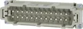 Produktbild: HARTING Han 24E Stifteinsatz (M) Schraubanschluss, 24-polig+PE 500V, 16A - 1 Stück