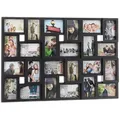 Produktbild: Relaxdays Bilderrahmen, Schwarz, Kunststoff, Wellpappe, 86x57x3 cm, Bilder und Zubehör, Bilderrahmen, Bilderrahmen-Collagen