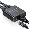 Produktbild: LAN Splitter 1 auf 2 Gigabit Ethernet Switch 2-Port Netzwerk Kabel Verteiler