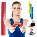 Produktbild: THERABAND FlexBar Trainingsstab gegen Tennisarm & Golferellenbogen – 30cm Widerstandsstab zur Schmerzlinderung, Griffkraft & Unterarmtraining – Tragbar, Robust, Verschiedene Stärken