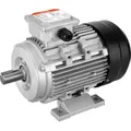 Produktbild: VEVOR 1,5 kW Elektromotor 3000 U/min, Wechselstrom 230 V/400 V, 9,5 A/3,5 A, 90 l, B3-Rahmen, Luftkompressormotor 3-phasig, 24 mm Keilwelle, Rechts...