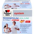 Produktbild: DOPPELHERZ Magnesium+Kalium Citrat system Granulat 40 St PZN 01522692