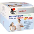 Produktbild: DOPPELHERZ Magnesium+Kalium Citrat system Granulat, 40 St PZN 01522692