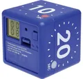 Produktbild: TFA Dostmann Intervall-Timer TIMER Digitaler Würfel-Timer 38.2036.06, 4 Timerzeiten, Extra lauter Weckton