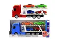 Produktbild: Lkw Renntransporter Mit Auto Spielzeug Spiel Kind Geschenk Geburtstag Licht